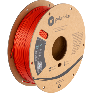 Polymaker PolyLite PLA Silk - Red - 1.75mm - 1kg